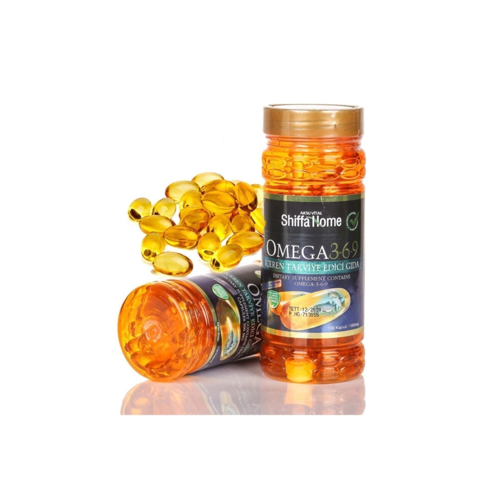 Shiffa Home Omega 3-6-9 Balık Yağı Softjel 1000 Mg 100 Kapsül Balık Yağı / Omega 3 - 6 - 9 Fiyatı