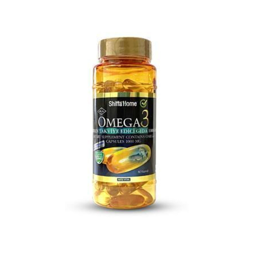 Shiffa Home Omega 3 Balık Yağı 1000 Mg 60 Softjel Balık Yağı / Omega 3 - 6 - 9 Fiyatı