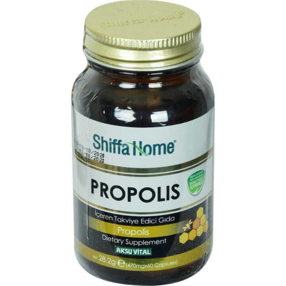 Shiffa Home Propolis Diyet Takviyesi 470 Mg x 60 Kapsül - 28,2 gr Oto Boyaları Fiyatı