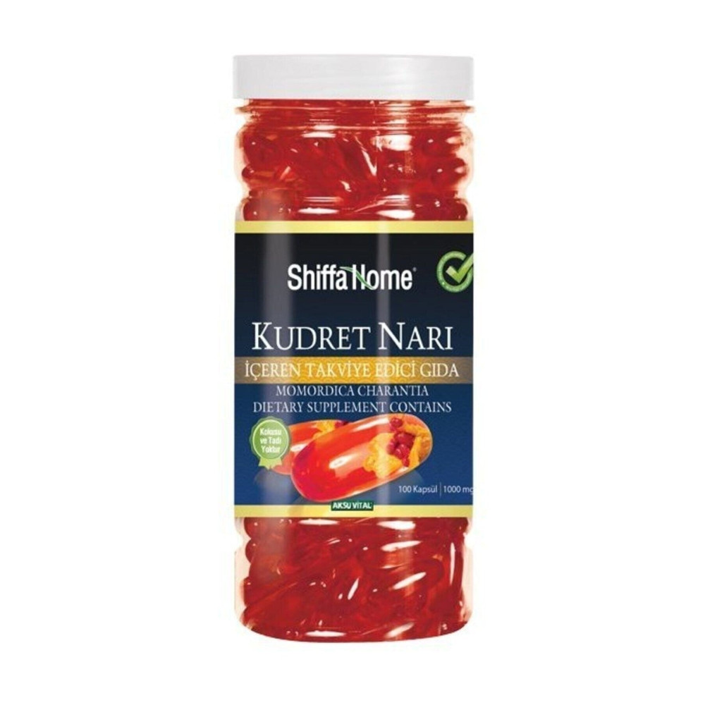 Shiffa Home Zeytinyağlı Kudret Narı Softjel 100 Kapsül 1000 mg Sağlık Fiyatı