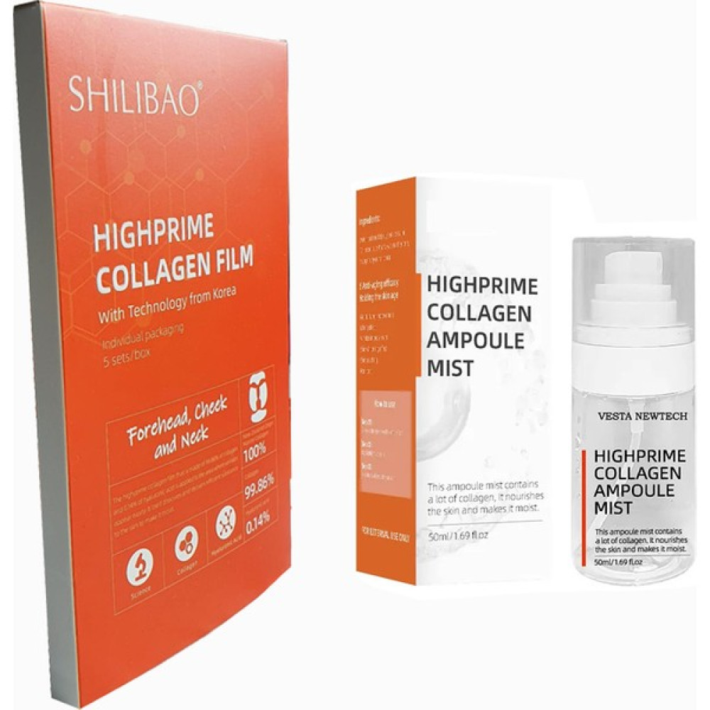 Shılıbao Kolajen Fılm & Mist Seti / Toplam 20 Fılm & 50 ml Ampul - 50 ML+ Anti-Aging / Yaşlanma Karşıtı Fiyatı