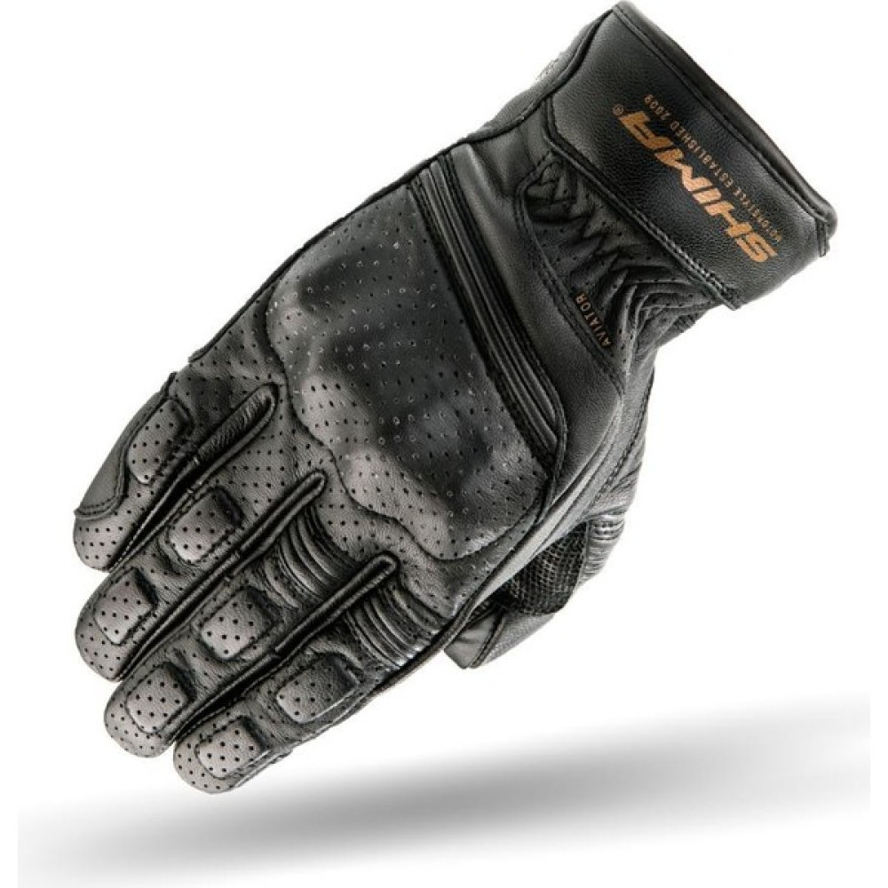Shima Aviator Korumalı Motosiklet Eldiveni (Siyah) - XL Motorsiklet Eldivenleri Fiyatı