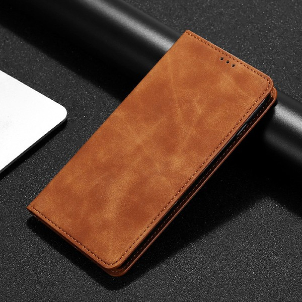 Shin-wo Kart Yuvalı Xiaomi Poco X6 Pro 5g Deri Telefon Kılıfı Için Telefon Kılıfı (Yurt Dışından) - Açık Kahverengi Cep Telefonu Kılıfı Fiyatı