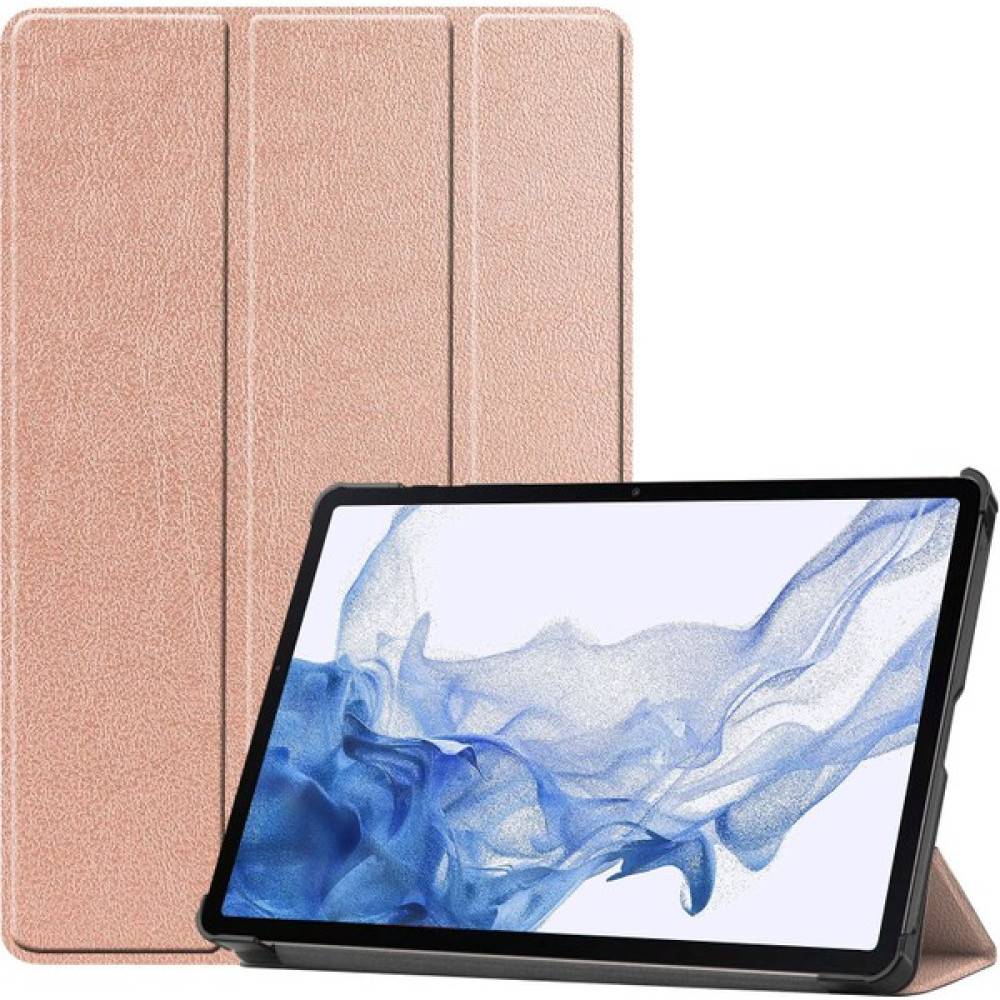 Shin-Wo Samsung Galaxy Tab S8 11'' Için Flip Tablet Kılıfı - Siyah (Yurt Dışından) - Pembe Tablet Kılıfı Fiyatı
