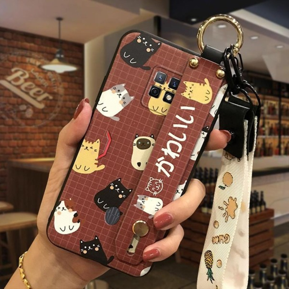 Shin-Wo Zte Nubia Red Magic 7 Pro Için Telefon Kılıfı Bileklik + Kordon + Stand Sevimli Moda Darbeye Dayanıklı Tampon Silikon Kapak (Yurt Dışından) Cep Telefonu Kılıfı Fiyatı