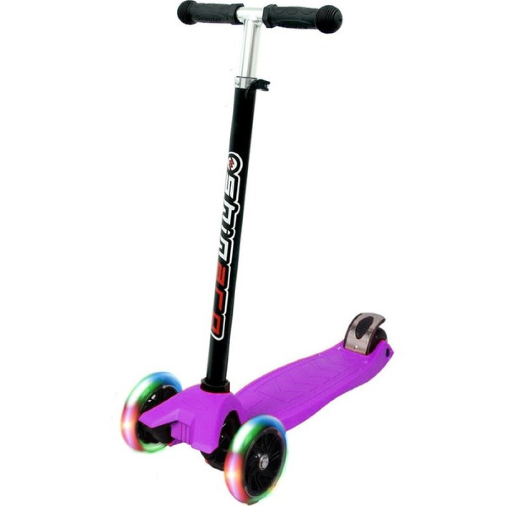 Shinaro Can Scooter 3 Tekerli Twister Maxi LED Işıklı Mor CN254 Açık Hava, Deniz ve Spor Oyuncakları Fiyatı
