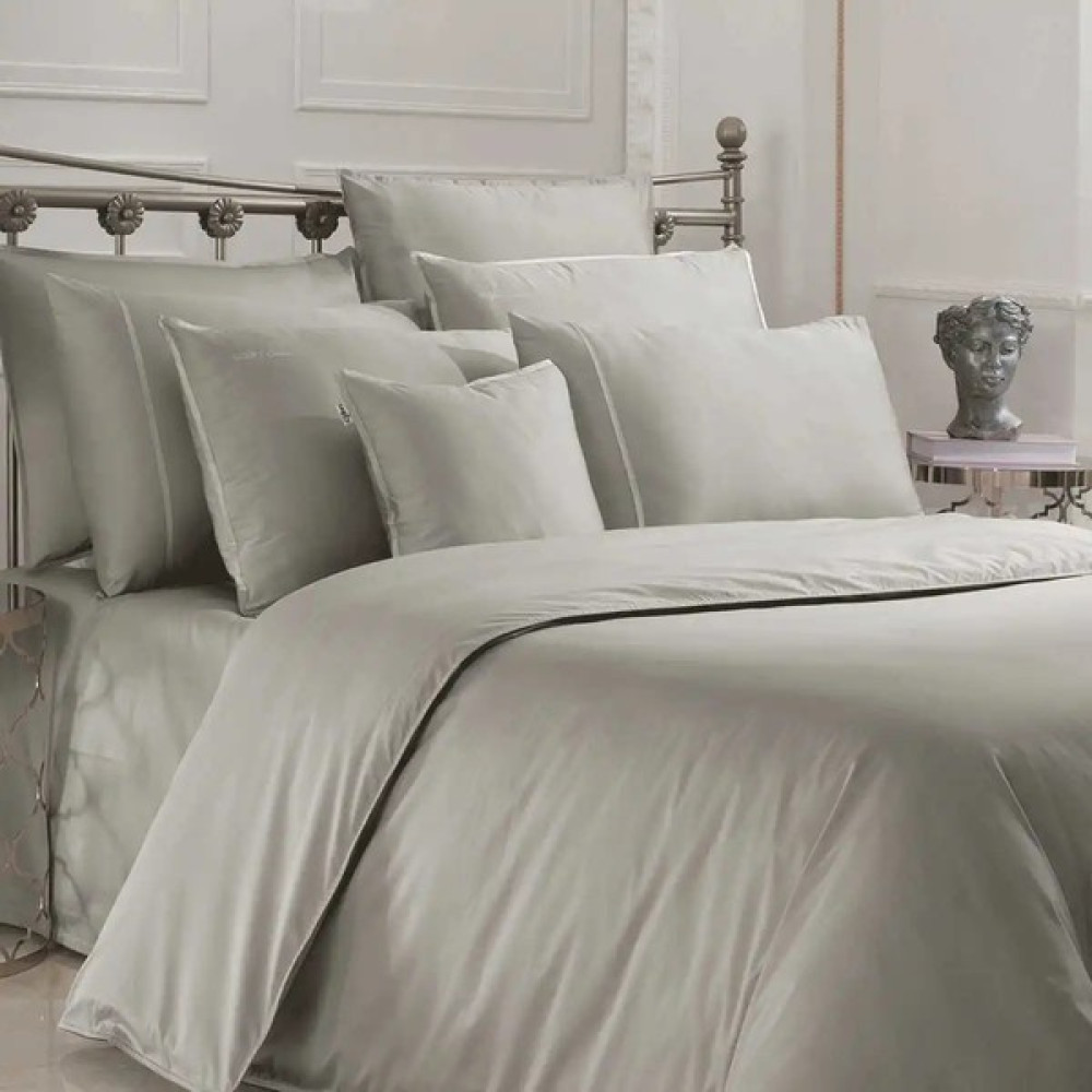 Shine Home King Size 6 Parça Mısır Pamuğu Saten Nevresim Takımı (500 Tc - 200 Tel) - Bej - 240 x 220 cm Nevresim Takımı Fiyatı