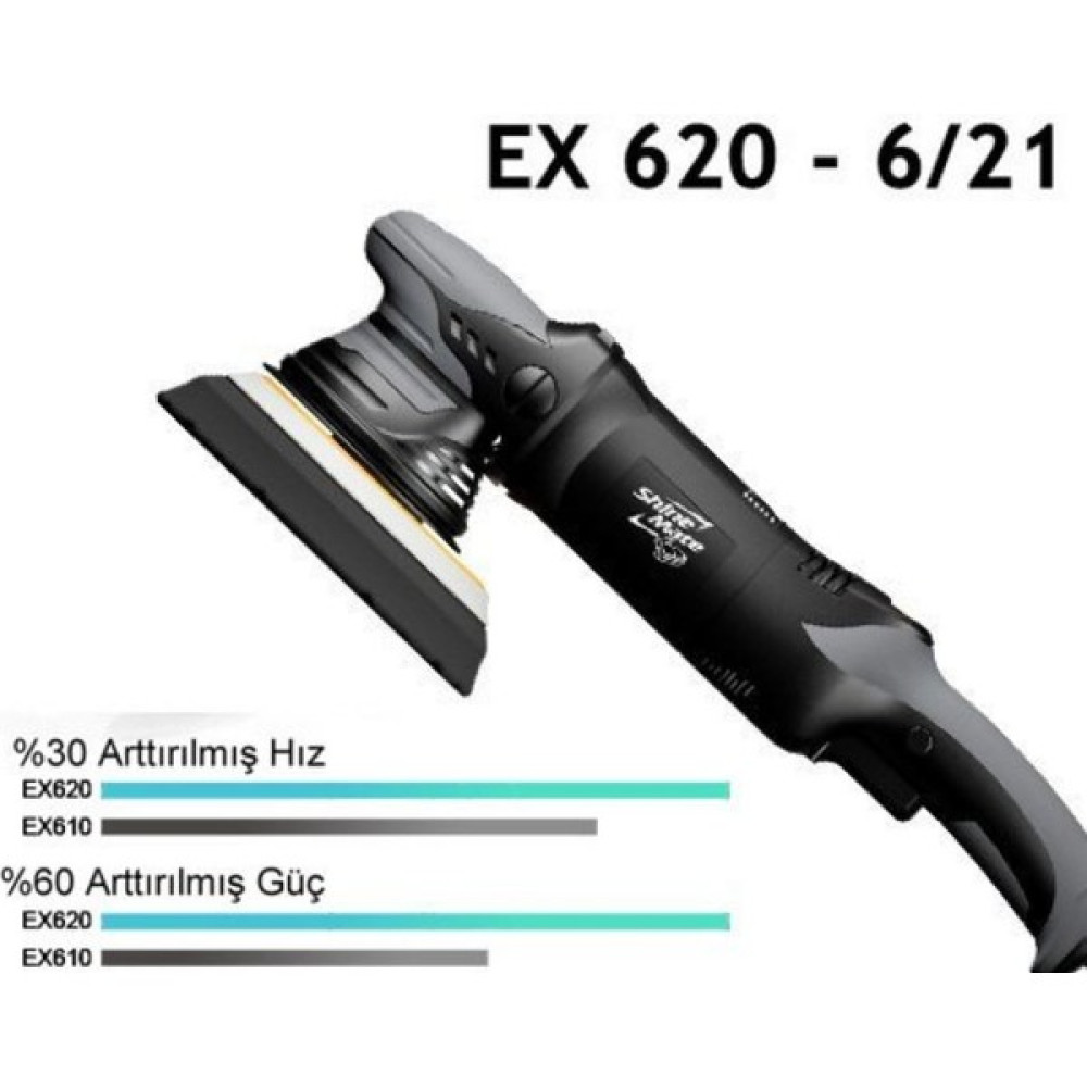 Shine Mate EX620 6/21 150 mm Orbital Deluxe Polisaj Makinesi Cila / Polisaj Makinesi Fiyatı