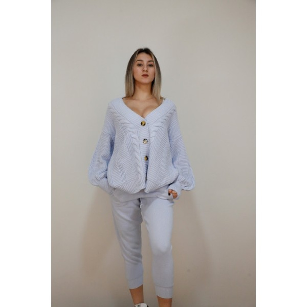 Shine Wear Örme Triko Ceket Pantolon Takım Kadın Pantolon Fiyatı