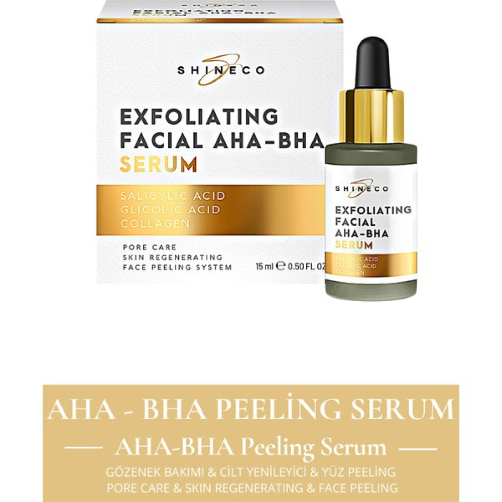 Shineco Aha Bha Cilt Tonu Eşitleyici Peeling Etkili Serum 15ML Oto Boyaları Fiyatı