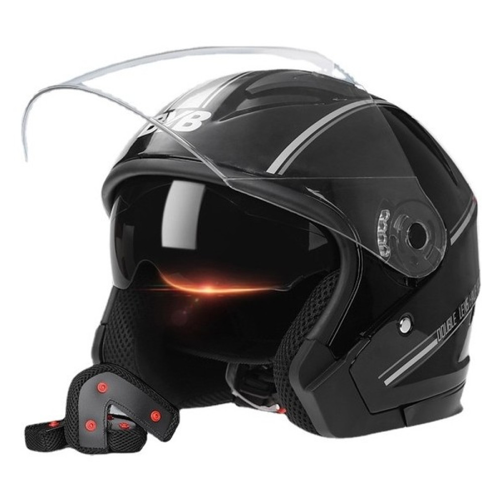 Shinee Anti-Damla Vizörlü Motosiklet Kaskı (Yurt Dışından) - 56 - 62 cm - Siyah Motorsiklet Kaskları Fiyatı