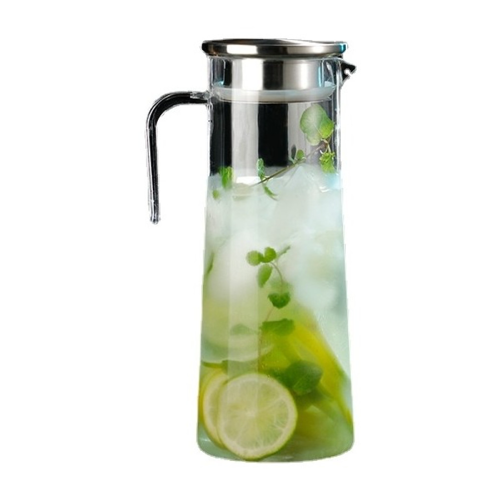 Shinee Şeffaf Limonlu Sürahi Soğuk Sürahi (Yurt Dışından) - 1,1 L - Gümüş Sürahi Fiyatı