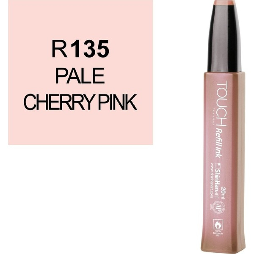 Shinhan Art Touch Twin Marker Refill Alcohol Ink Alkol Bazlı Mürekkep 20 Ml. R135 Pale Cherry Pınk Oto Boyaları Fiyatı