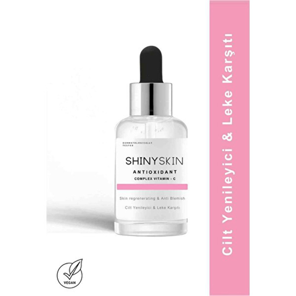 Shiny Skin Antioxidant C Vitamin İçerikli - Leke Karşıtı Yenileyici Yüz Serumu 30 ml Anti-Aging / Yaşlanma Karşıtı Fiyatı