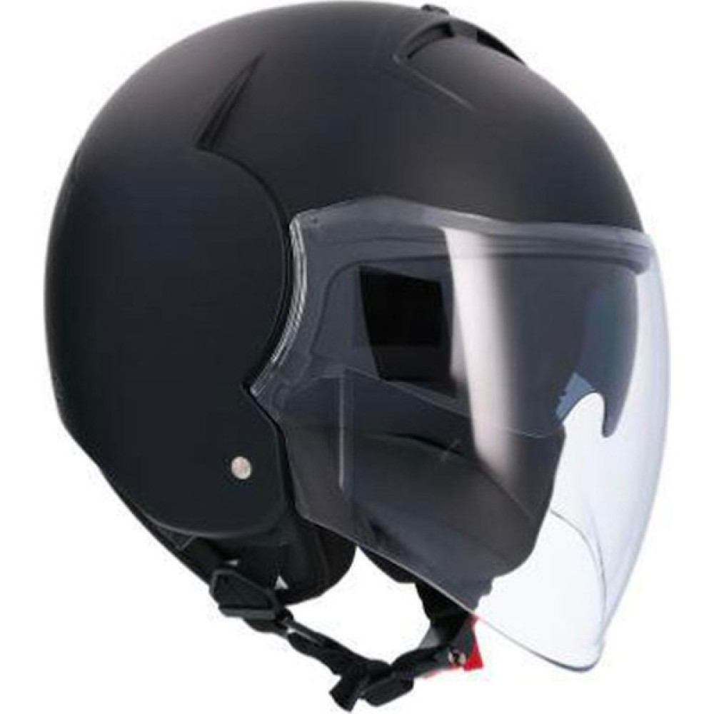 Shiro SH-64sv Tokio Solid Açık Motosiklet Kaskı - Mat Siyah - 2XL Motorsiklet Kaskları Fiyatı