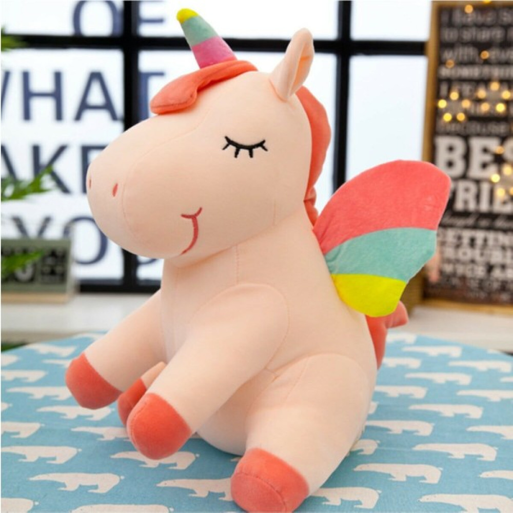 Shiva Gift&More 30 cm Gökkuşağı Kanatlı Pony Peluş Unicorn Tek Boynuzlu Sevimli Pelüş At Peluş Oyuncaklar Fiyatı