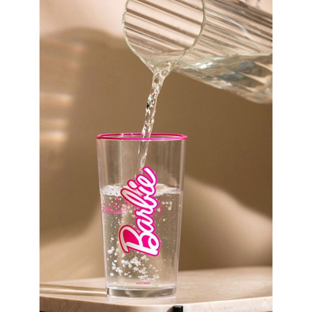 Shiva Gift&More Barbie Yazılı Büyük Su Bardağı 570 ml Fincan / Bardak / Kahve Takımı Fiyatı