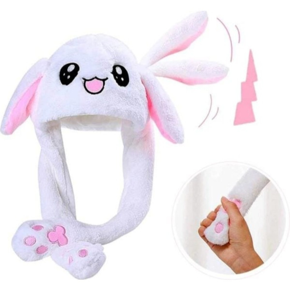 Shiva Gift&More Kulakları Hareket Eden Peluş Tavşan Şapka - BEYAZ Oto Boyaları Fiyatı