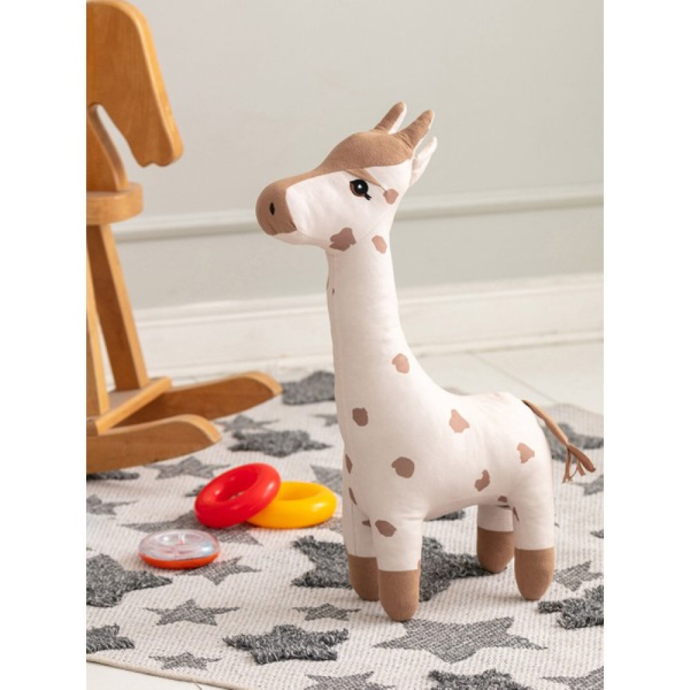 Shiva Gift&More Nakış Detaylı Dolgulu Pelüş Bebek Zürafa Kırlent 30X50 cm Uyku ve Oyun Arkadaşı Peluş Oyuncaklar Fiyatı
