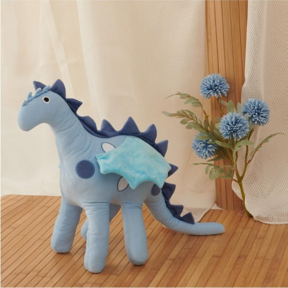 Shiva Gift&More Sevimli Dinozor Mavi Ejder Figürlü Yastık Ejderha Peluş Oyuncak Uyku ve Oyun Arkadaşı 50 x 30 cm Oto Boyaları Fiyatı