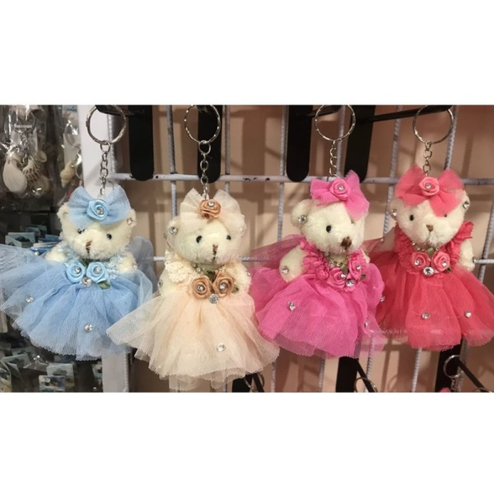 Shiva Gift&More Tüllü Pelüş Ayıcık Anahtarlık - Hayvan Peluş Oyuncaklar Fiyatı