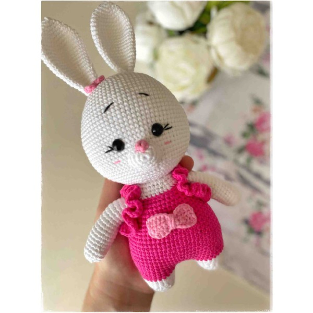 Shiw Toys Amigurumi Pembe Tavşan Uyku Arkadaşı - Fuşya Bebek Oyuncakları Fiyatı