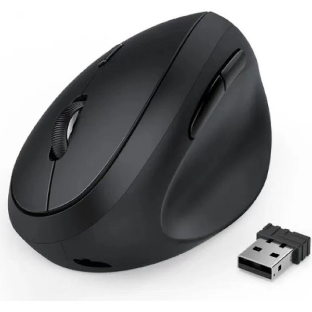 Shlxy 3 Dpı 2.4ghz Şarj Edilebilir Ergonomik Dikey Kablosuz Mouse - Siyah Klavye - Mouse Fiyatı