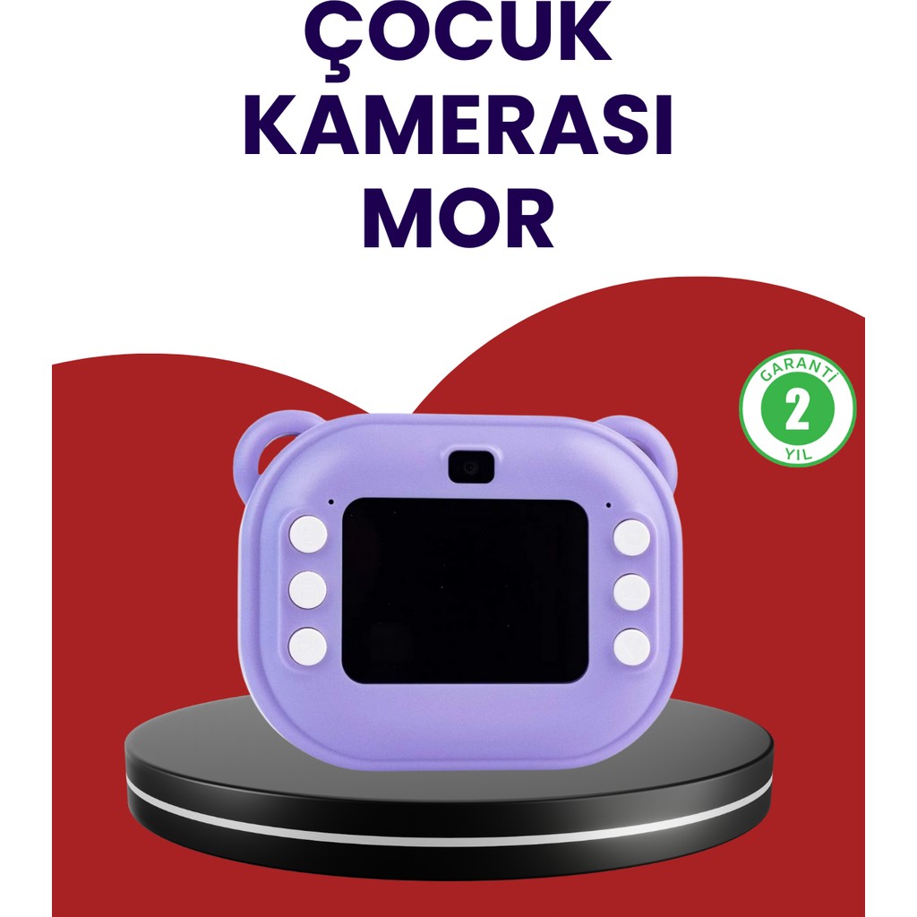 SHN Eğlenceli Şipşak Çocuk Kamerası - Oyun Müzik ve 18 Efektli Anında Baskı Diğer Fiyatı