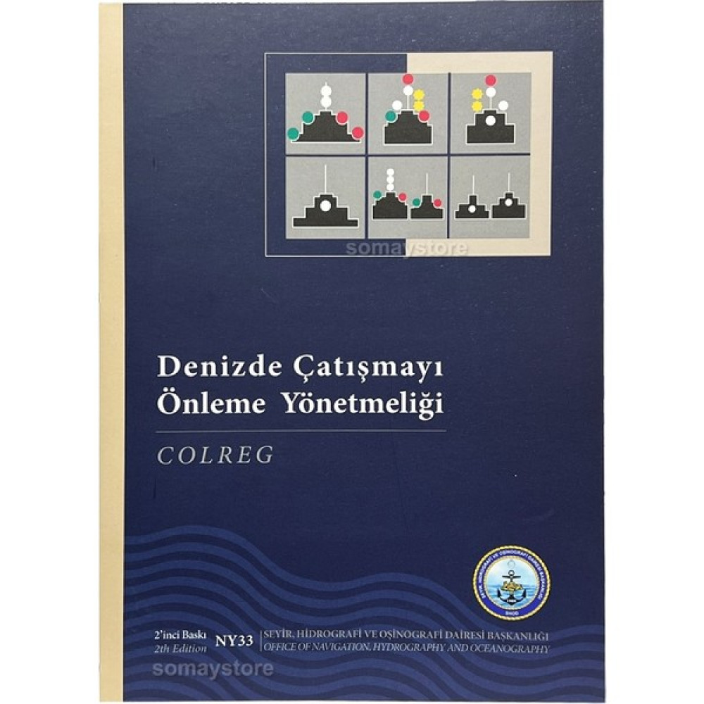 SHODB Denizde Çatışmayı Önleme Tüzüğü Kitabı ( Colregs) İnceleme Kitapları Fiyatı