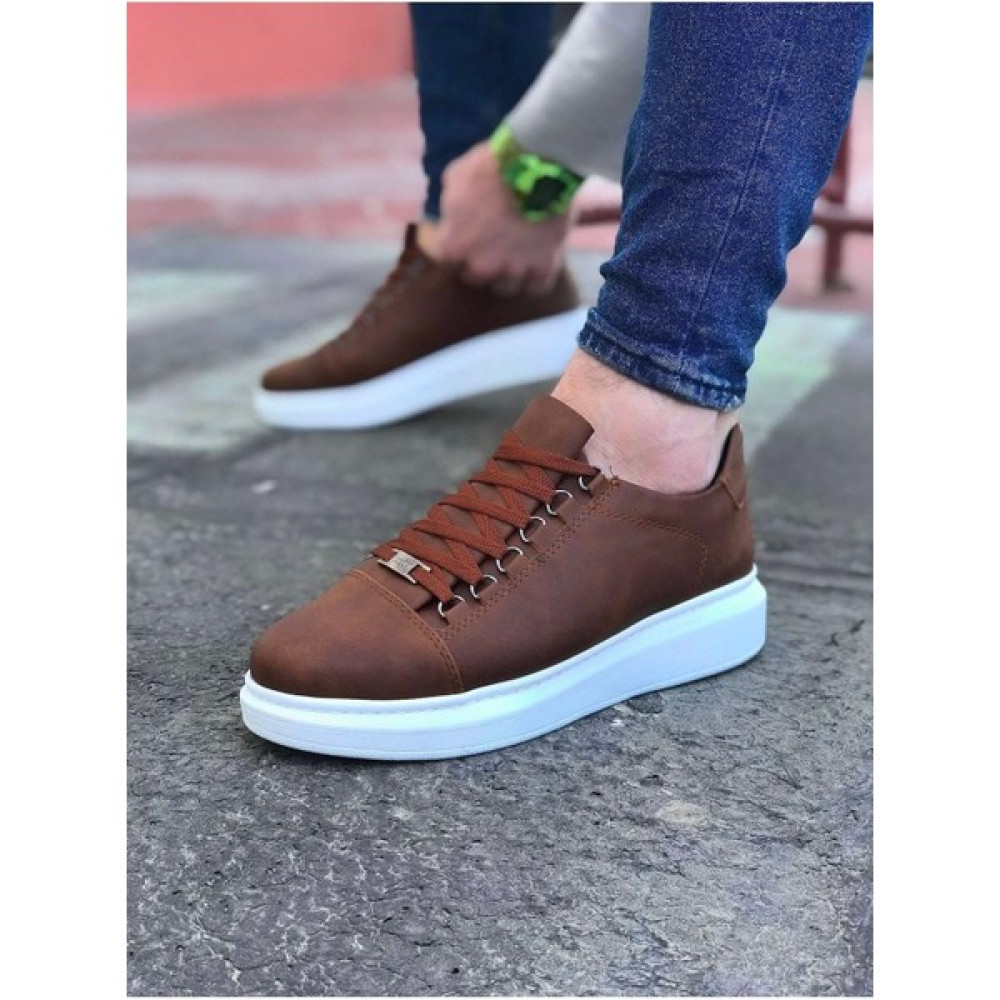 Shoecide Bağcıklı Rahat Taban Taba Düz Erkek Günlük Casual Ayakkabı Erkek Günlük Ayakkabıları Fiyatı