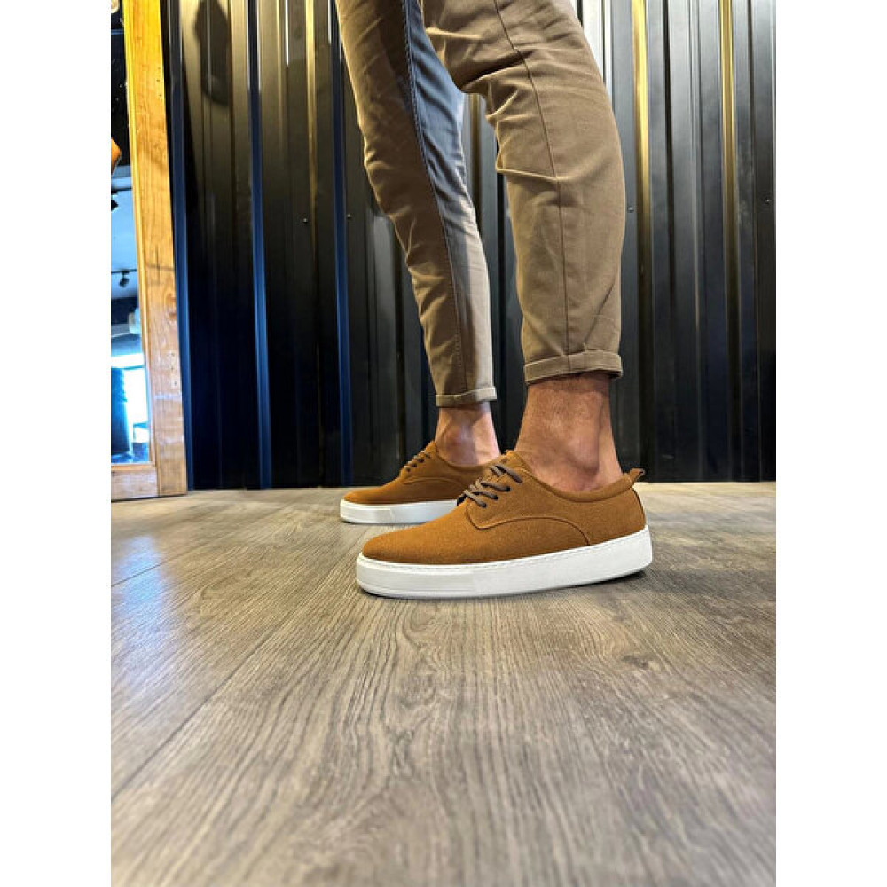 Shoecide Bağcıklı Süet Ortopedik Taban Taba Erkek Casual Günlük Ayakkabı Erkek Günlük Ayakkabıları Fiyatı