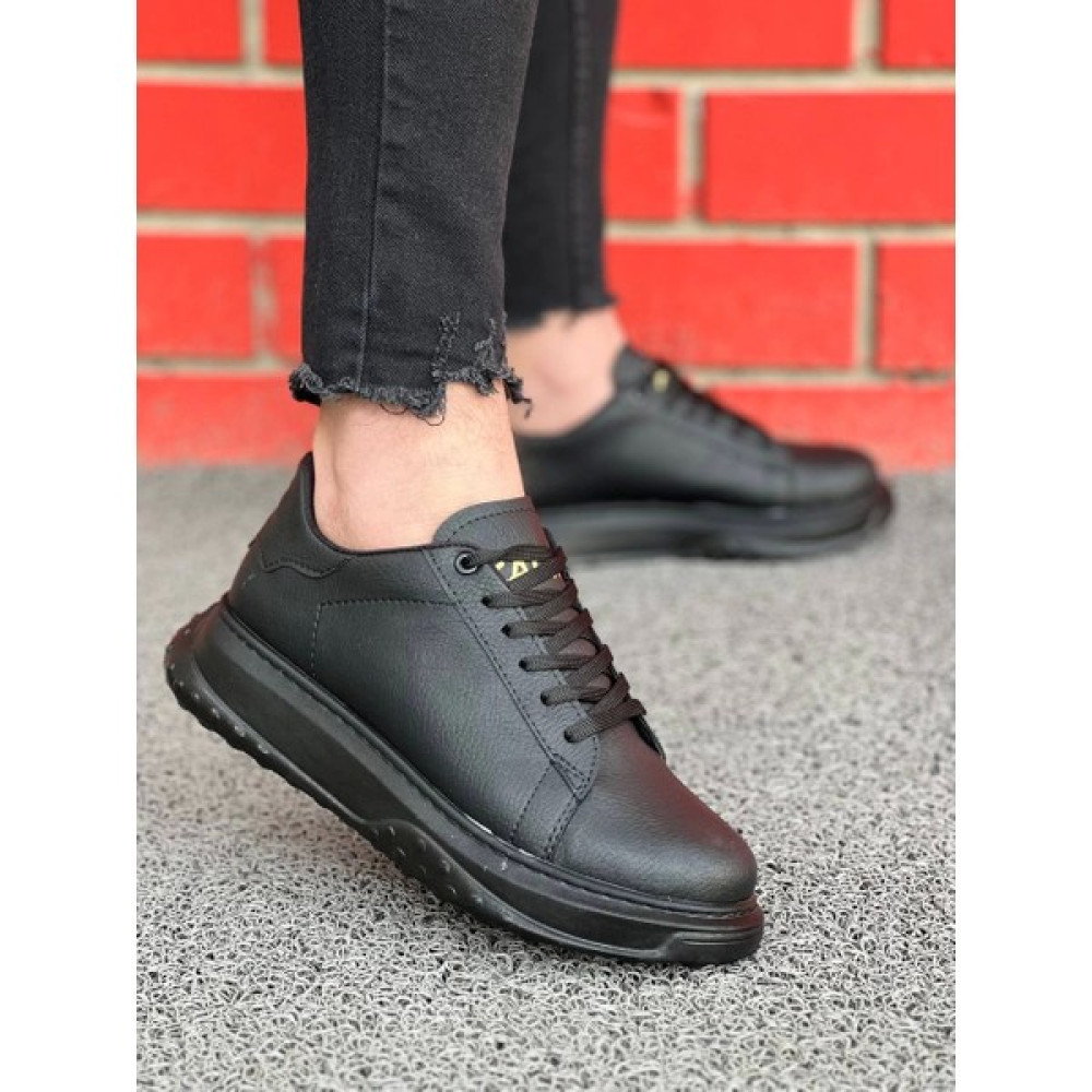 Shoecide Bağcıklı Yüksek Rahat Taban Kömür Günlük Erkek Ayakkabı Erkek Günlük Ayakkabıları Fiyatı