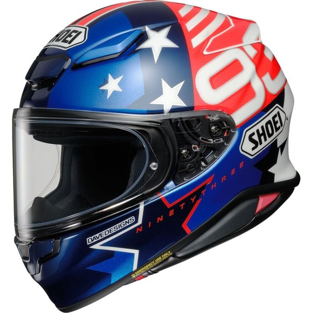 Shoeı Nxr 2 Marquez Amerıcan Spırıt Tc-10 Kapalı Kask Full Face - M Motorsiklet Kaskları Fiyatı