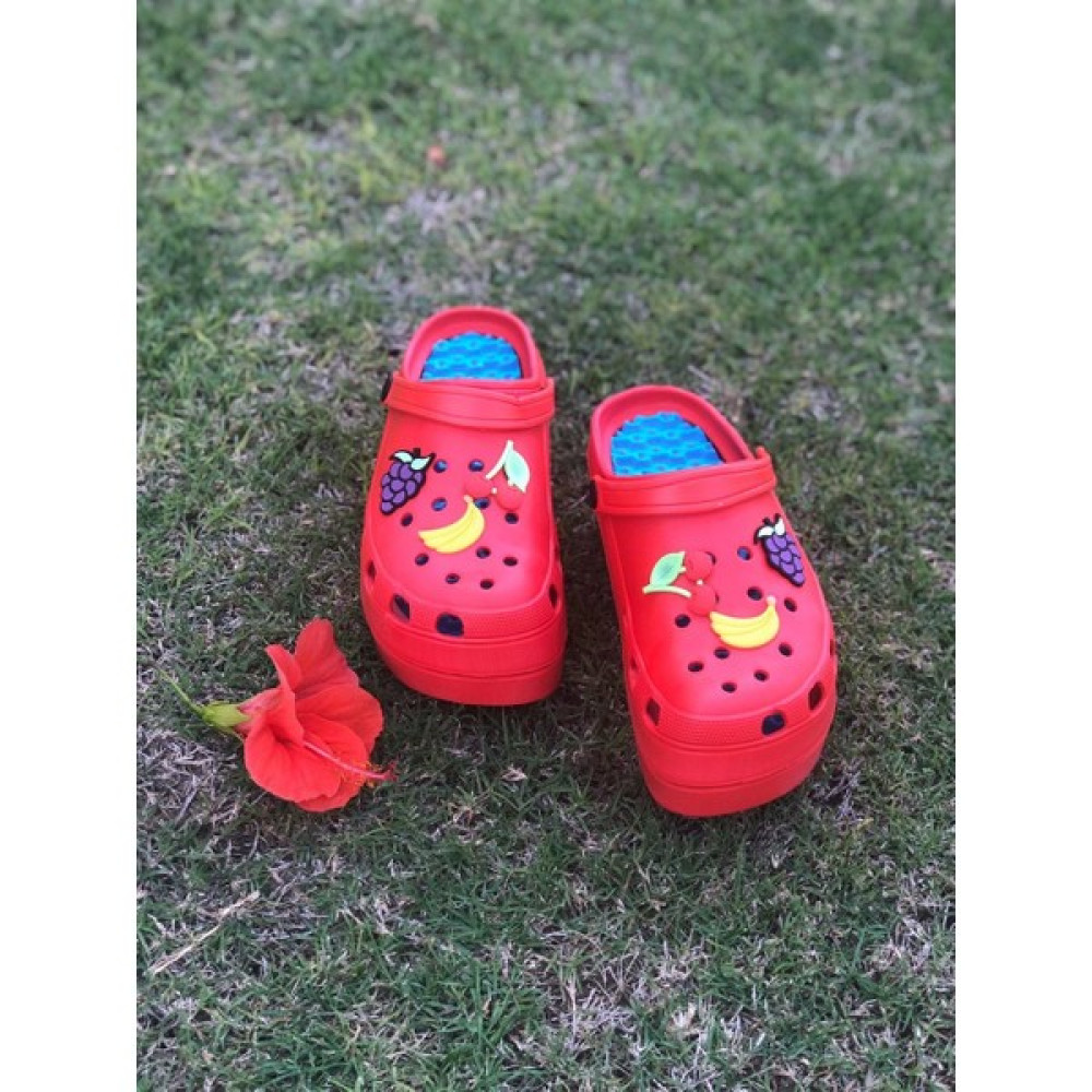 Shoemark Melon Kadın Kırmızı Sandalet Kadın Terlikleri ve Sandaletleri Fiyatı