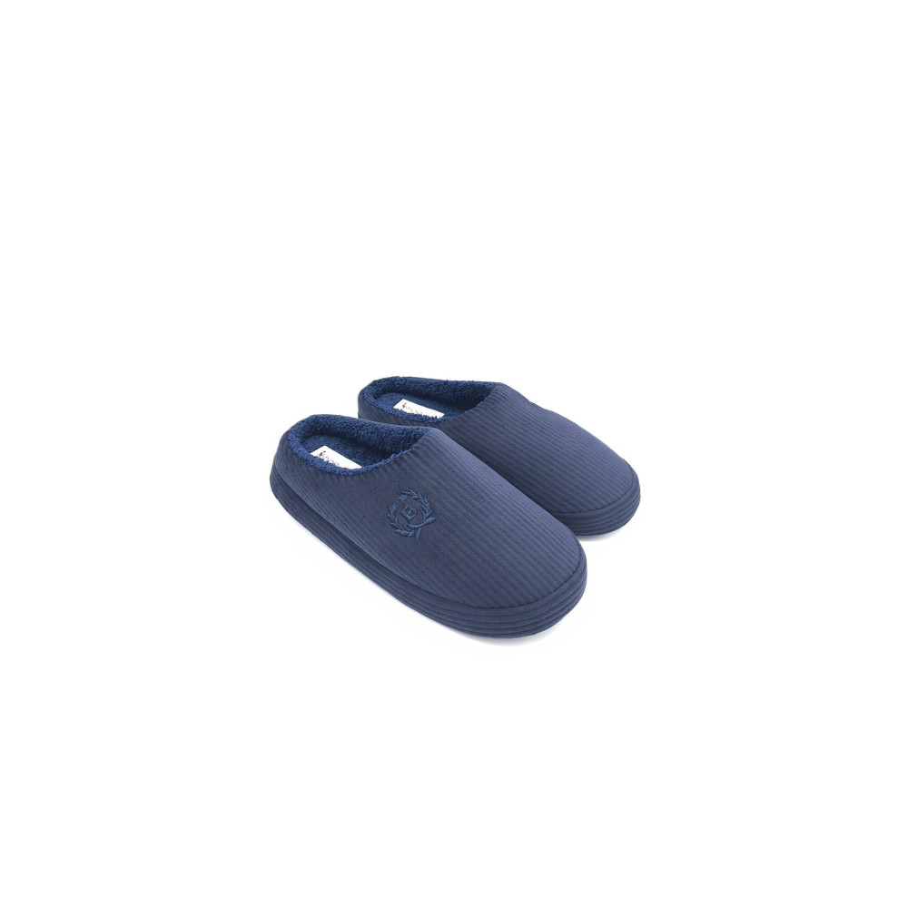 shoemio Bogart Lacivert Erkek Ev Terliği 43 Beden Unisex Sandalet Fiyatı