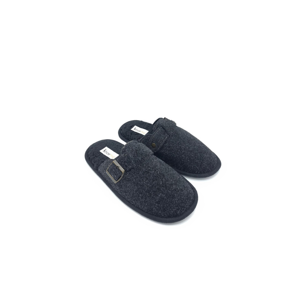 shoemio Rodin Siyah Erkek Ev Terliği 42-43 Beden Unisex Sandalet Fiyatı