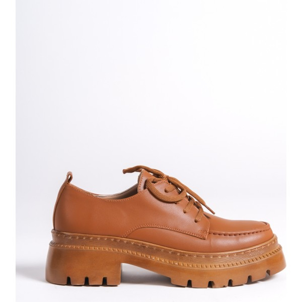 SHOESERS Kadın Kalın Tabanlı Saraç Detaylı Günlük Makosen Bağcıklı Loafer Ayakkabı Kadın Ayakkabıları Fiyatı