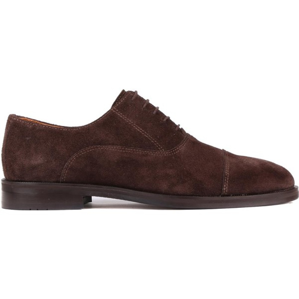 Shoetyle - Kahverengi Süet Bağcıklı Erkek Klasik Ayakkabı 250-2730 Erkek Günlük Ayakkabıları Fiyatı
