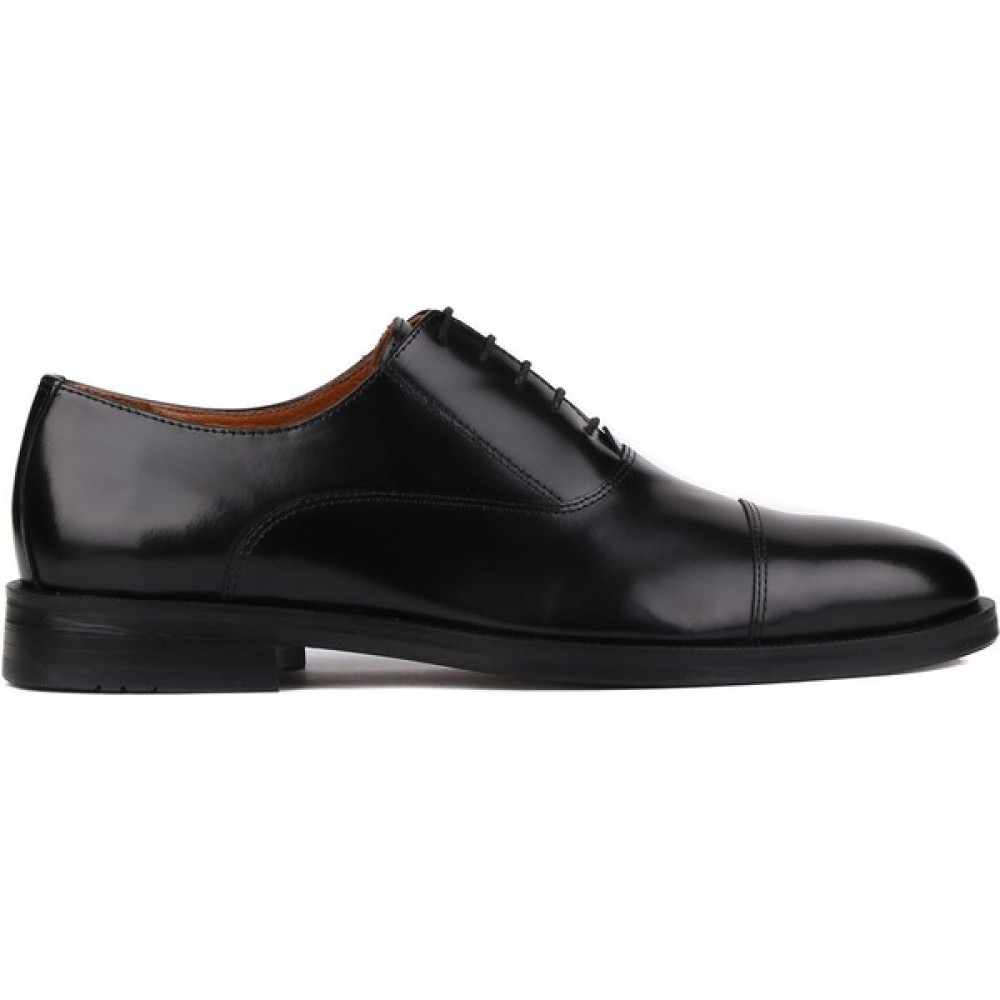 Shoetyle - Siyah Açma Deri Bağcıklı Erkek Klasik Ayakkabı 250-2730 Erkek Günlük Ayakkabıları Fiyatı