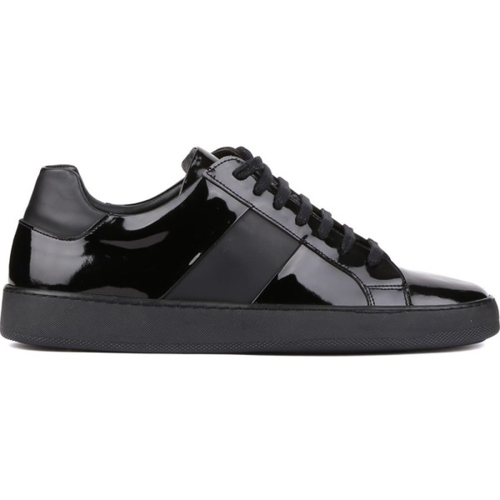 Shoetyle - Siyah Rugan Deri Bağcıklı Erkek Günlük Ayakkabı 250-1100 Erkek Günlük Ayakkabıları Fiyatı