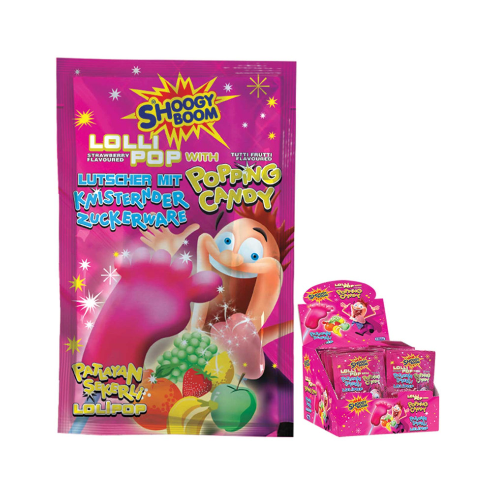 Shoogy Boom Patlayan Şeker 12 gr 48'li Paket Meyve Aromalı Şekerleme Sakız Fiyatı