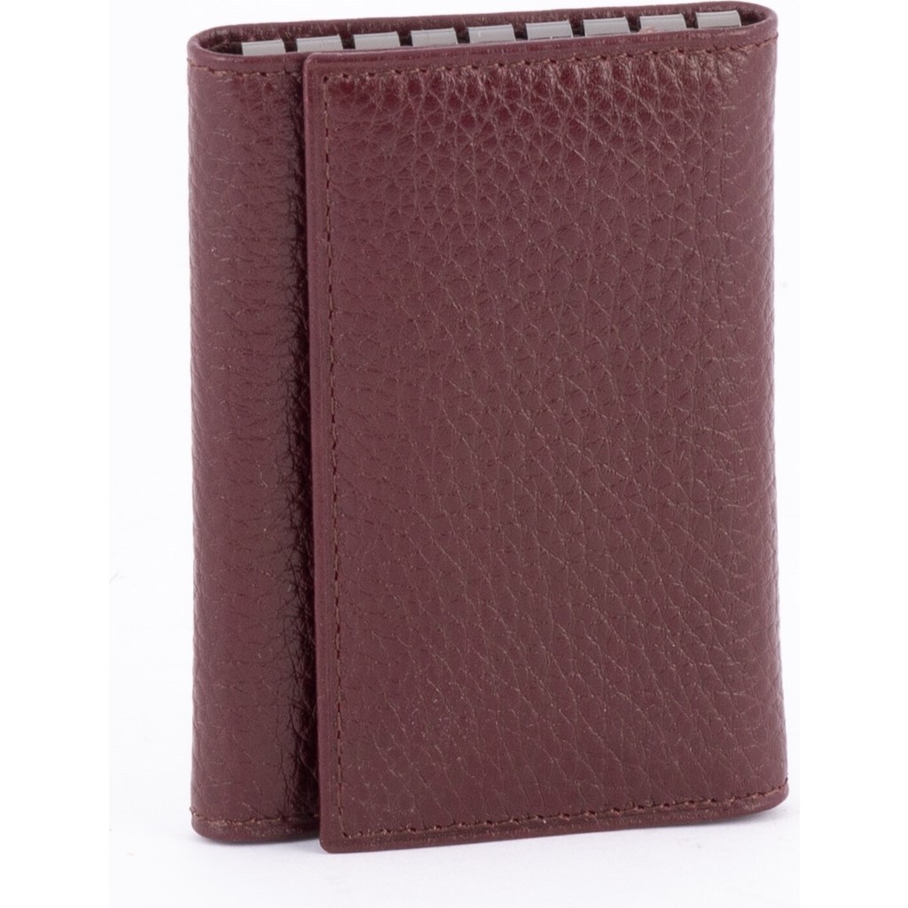 Shop GG 614 Model Hakiki Deri 8'li Çevirme Anahtarlık Bordo Diğer Fiyatı