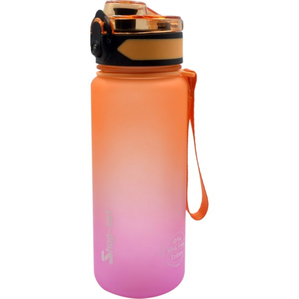 Shop - Set Tritan Su Matarası Softtouch 500 ml - Pembe - Turuncu Suluk Fiyatı