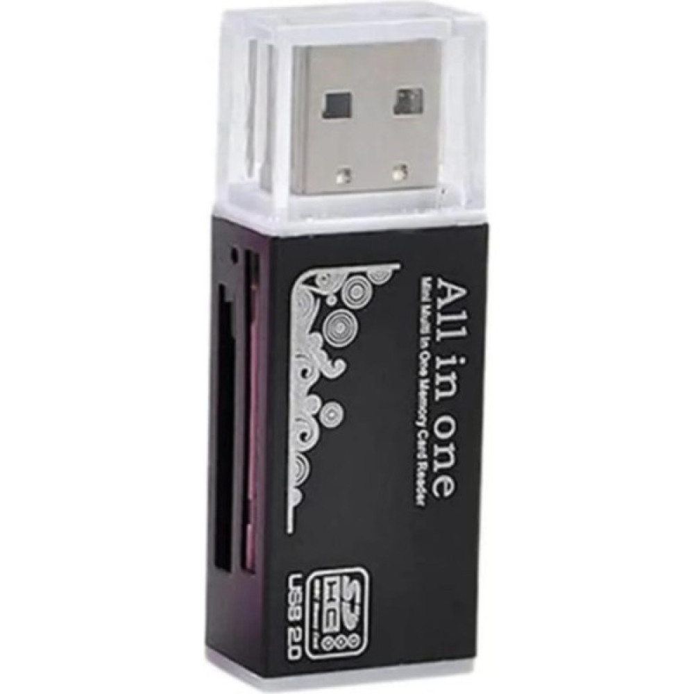 Shop Uygun Çoklu Bellek Evrensel Kare Şekilli USB Kart Okuyucu Tf Micro Sd Mmc Sdhc Için - Renkli Hafıza Kartları Fiyatı