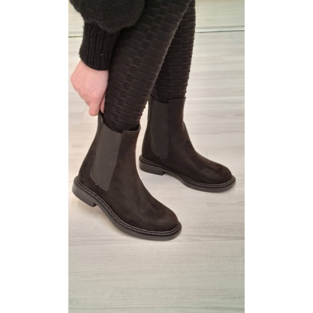 Shopcolic 434 Chelsea Yan Lastik Bilek Boy Günlük Kadın Bot Kadın Botları Fiyatı