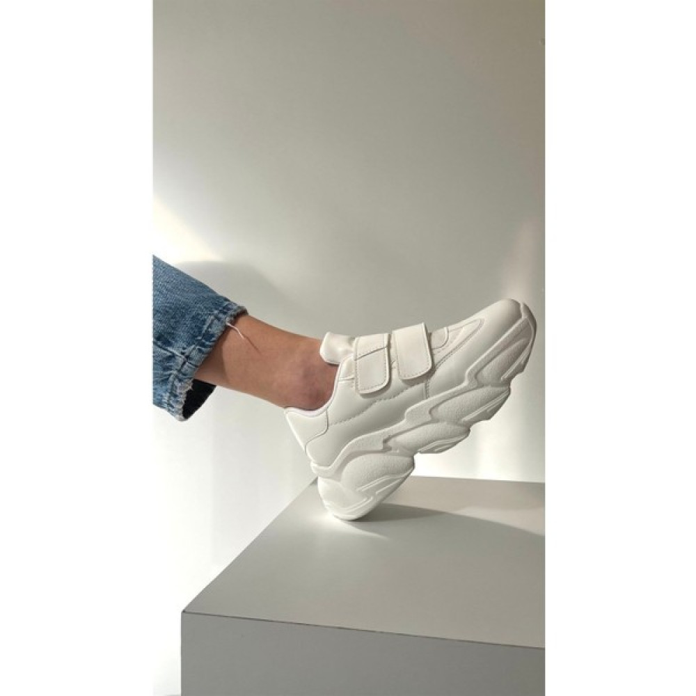 Shopcolic 442 Kalın Taban Çift Cırtlı Kadın Spor Ayakkabı Erkek Ayakkabıları Fiyatı