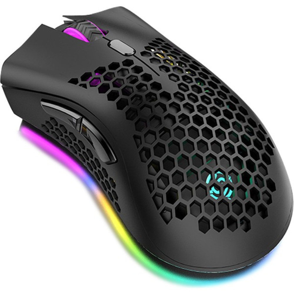 Shopfocus 2.4g Işıklı Kablosuz Oyun Mouse - Siyah (Yurt Dışından) Klavye - Mouse Fiyatı