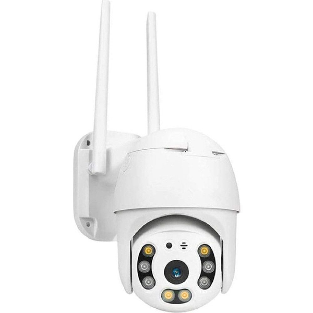Shopfocus Dış Mekan Kablosuz Wifi Güvenlik Kamerası 360 ° Görünüm (Yurt Dışından) - Beyaz Güvenlik Kameraları Fiyatı