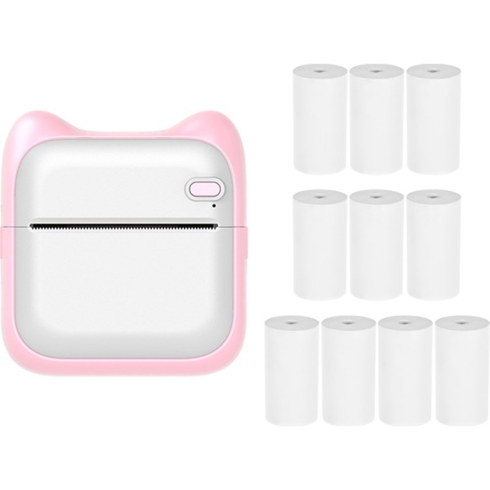 Shopfocus Mini Cep Fotoğraf Yazıcısı - Pembe (Yurt Dışından) - 07-Pembe Yazıcılar Fiyatı