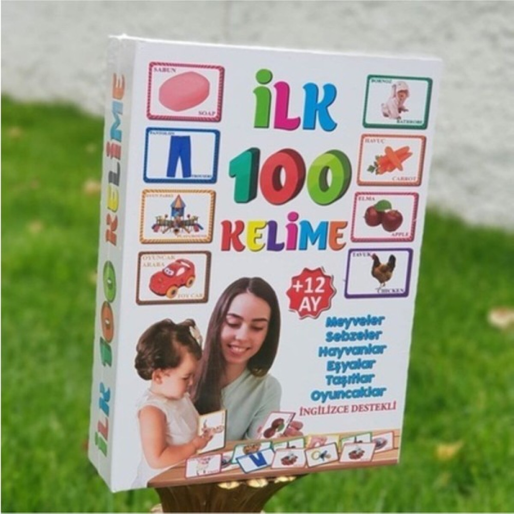 Shopiolog Eğitici Bebeğimin Ilk Flash Kartları Oyuncak Set Ilk 100 Kelime Zeka Kartlarım - Renkli Eğitici Oyuncak Fiyatı